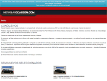 Tablet Screenshot of hernanocasion.com
